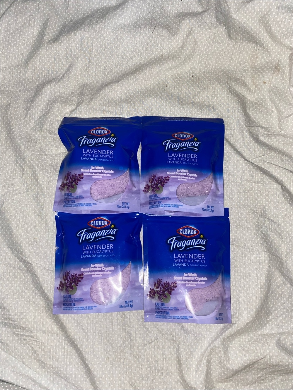 Clorox Fraganzia Lavender Laundry Scent Booster- 4 pack